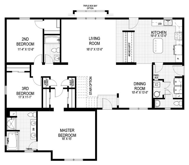 Floor plan, Eden